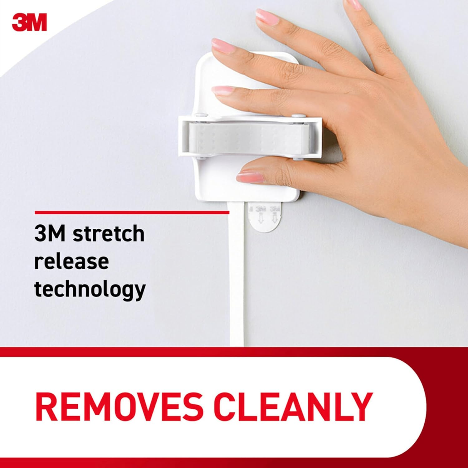 Command Broom Grippers. 2 Hangers and 4 Strips. Damage-Free Mop and Broom Holder Wall Mount. Household Cleaning Tool Organizer for Kitchen. Laundry Room. Closet. Holds up to 4 lb - Image 8