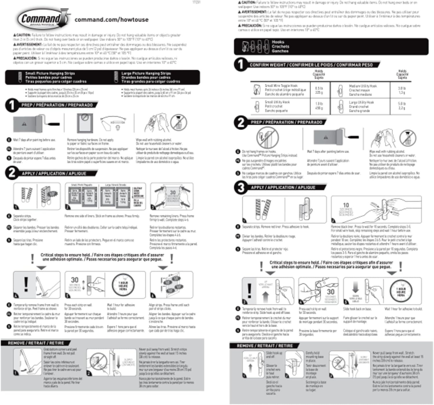 Command General Purpose Variety Kit. Hangs Up to 19 Items. Organize Damage-Free - Image 11